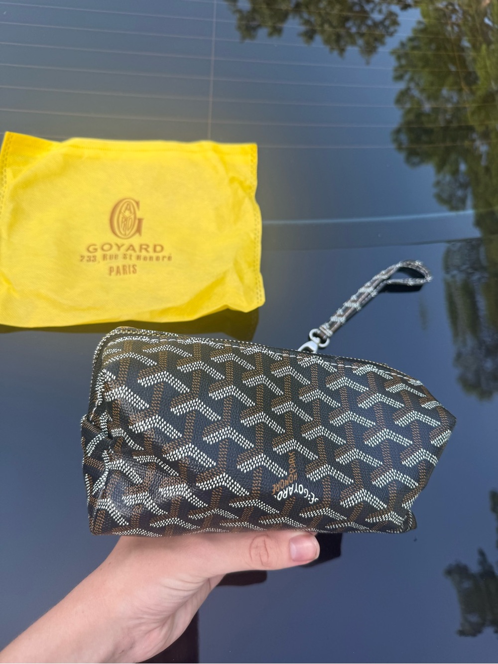 Goyard Black Tolitre Bag